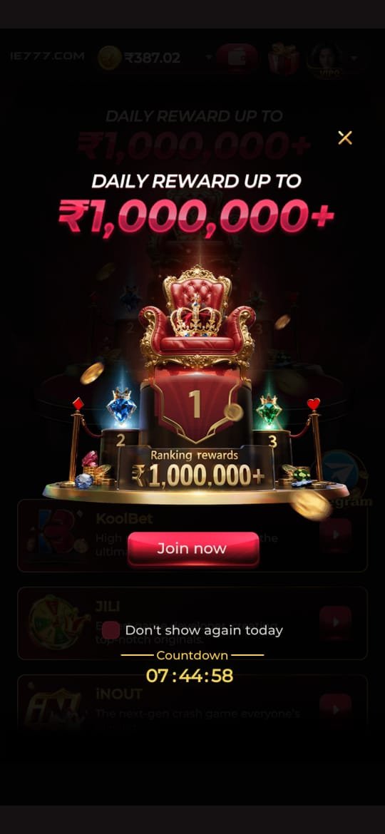 IE777 APK Secure Gaming Download Banner