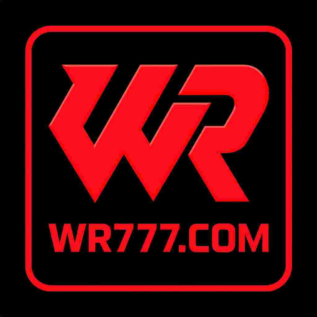 WR777 red logo with bold WR lettering and red border
